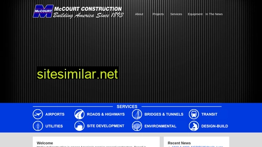 mccourtconstruction.com alternative sites