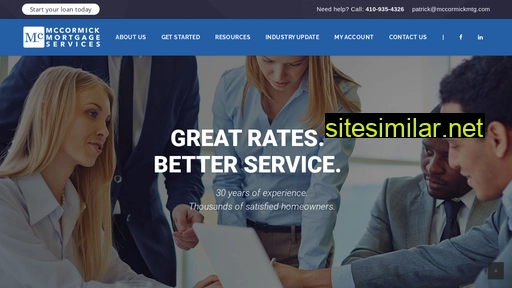 Mccormickmortgageservices similar sites