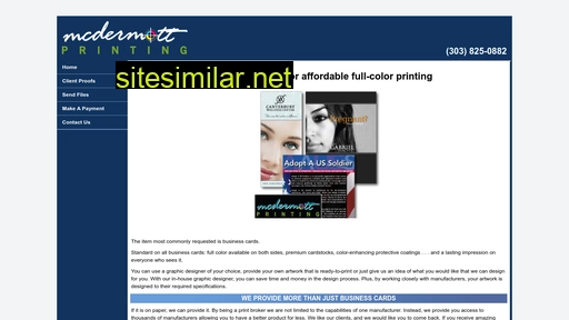 mcdermottprinting.com alternative sites