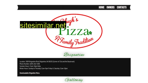 mchughspizza.com alternative sites