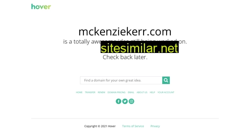 mckenziekerr.com alternative sites