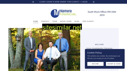 Mcnamarafinancial similar sites