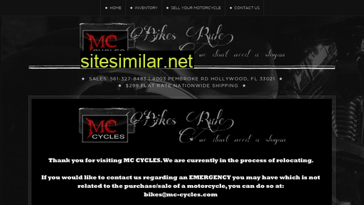 mc-cycles.com alternative sites