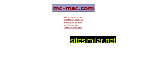 mc-mac.com alternative sites