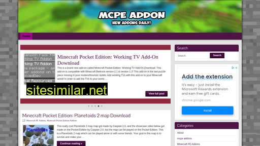 mcpeaddon.com alternative sites