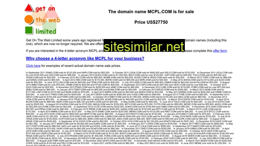 mcpl.com alternative sites