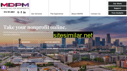 mdpmnonprofit.com alternative sites