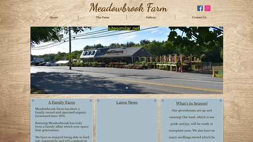Meadowbrookfarmstand similar sites