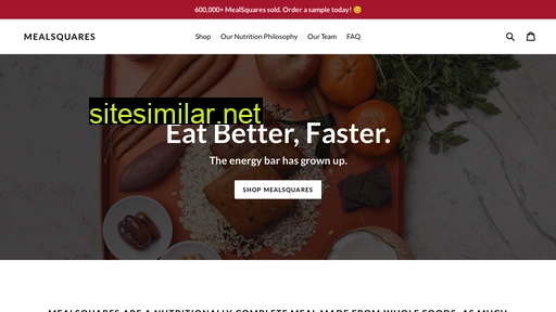 mealsquares.com alternative sites