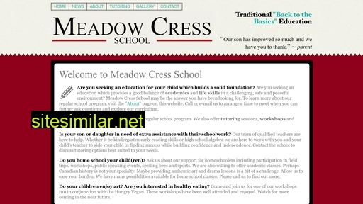 meadowcress.com alternative sites