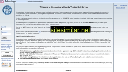 meckprocure.com alternative sites