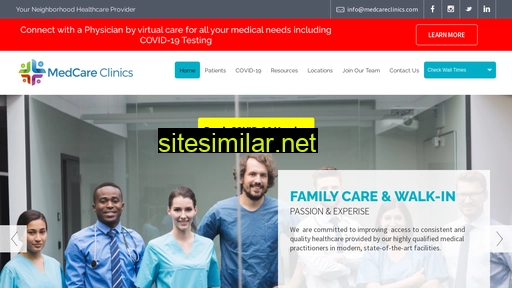 medcareclinics.com alternative sites