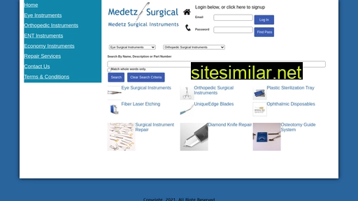 medetzsurgical.com alternative sites