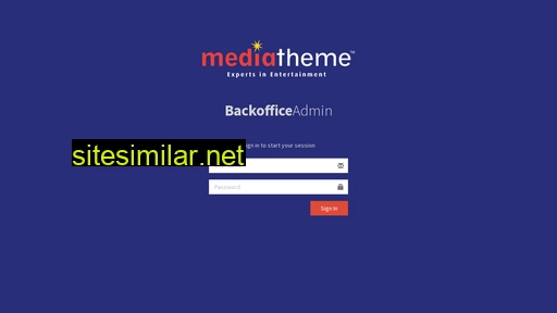 mediathemebackoffice.com alternative sites
