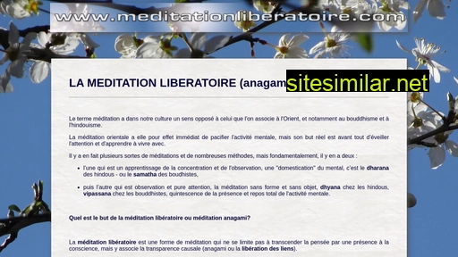 meditationliberatoire.com alternative sites