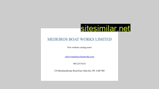 medeiros-boatworks.com alternative sites