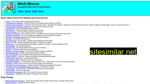 Medi-mouse similar sites