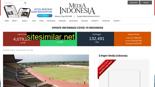 Mediaindonesia similar sites