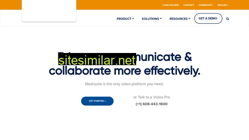 mediasite.com alternative sites
