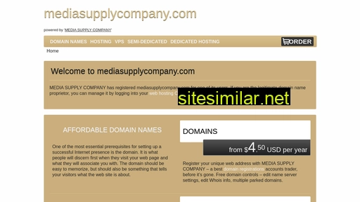 mediasupplycompany.com alternative sites