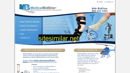 medicalbidline.com alternative sites