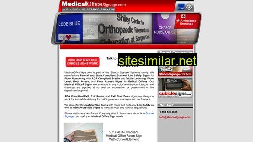 medicalofficesignage.com alternative sites