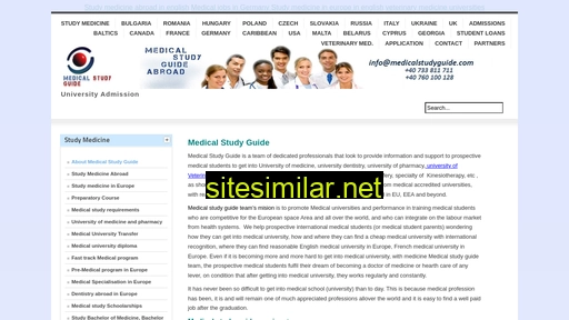 medicalstudyguide.com alternative sites