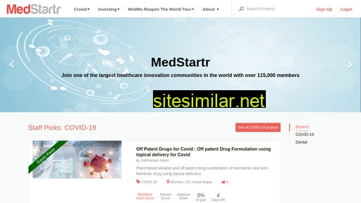Medstartr similar sites