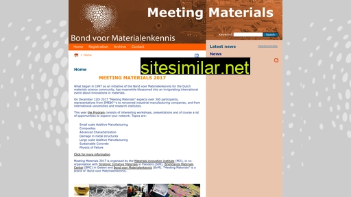 Meetingmaterials similar sites