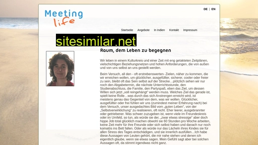 meeting-life.com alternative sites