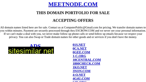 meetnode.com alternative sites