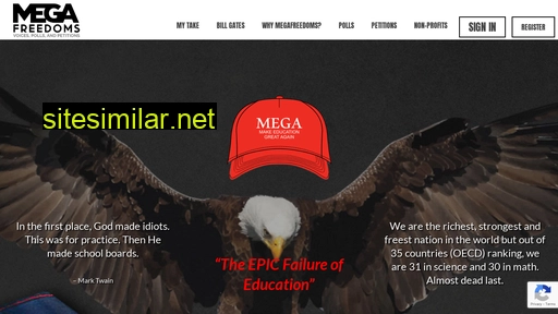 megafreedoms.com alternative sites