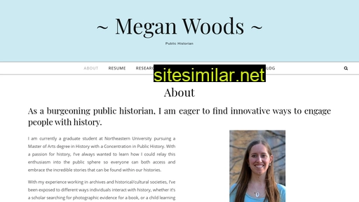 meganmwoods.com alternative sites