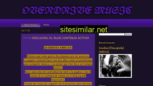 megaoverdrivemusic.blogspot.com alternative sites