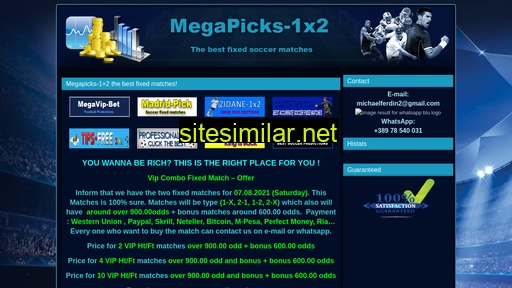Megapicks-1x2 similar sites