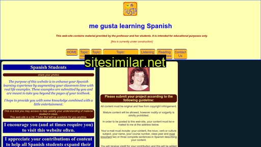megustalearningspanish.com alternative sites