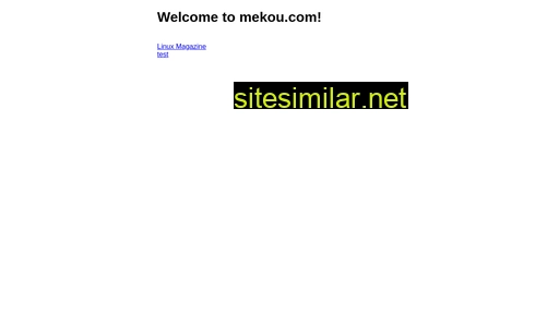 mekou.com alternative sites