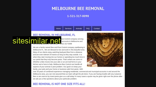 Melbourne-bee-removal similar sites