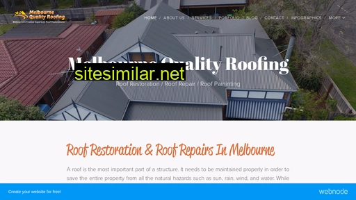 melbourne-quality-roofing.webnode.com alternative sites