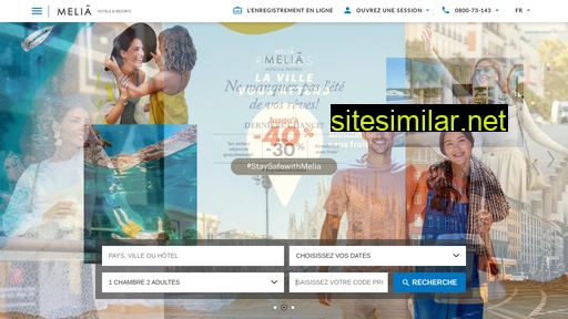 melia.com alternative sites