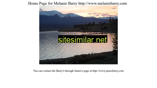 Melaniebarry similar sites