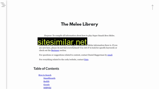 meleelibrary.com alternative sites