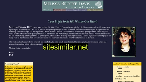 melissabrookedavis.com alternative sites