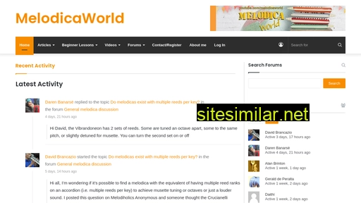 melodicaworld.com alternative sites
