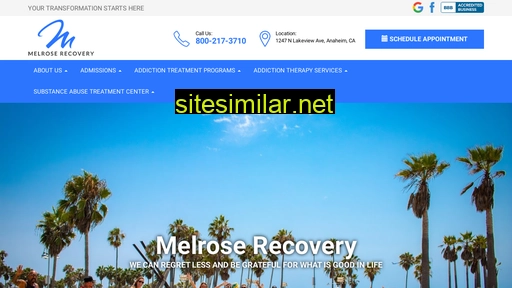 melroserecovery.com alternative sites