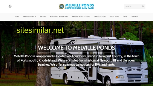 melvillepondscampground.com alternative sites