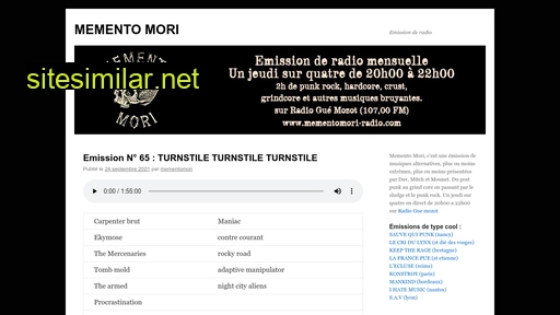 mementomori-radio.com alternative sites