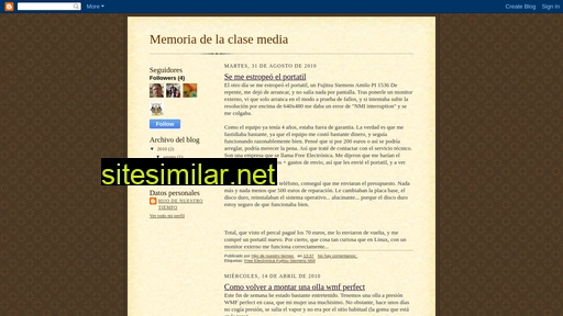 memoriaclasemedia.blogspot.com alternative sites