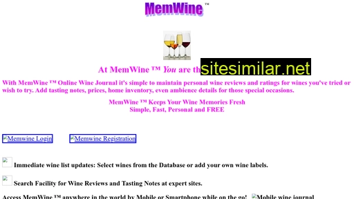 memwine.com alternative sites