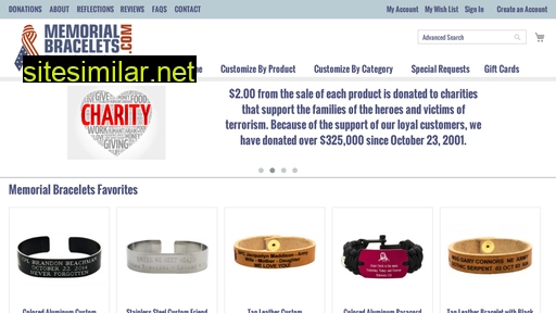memorialbracelets.com alternative sites
